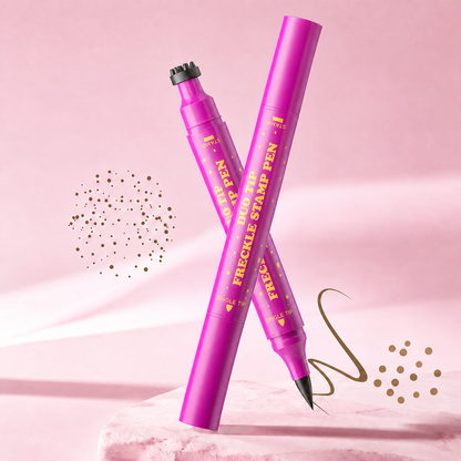 3 in 1 Waterproof Faux Freckle Stamp & Fine Tip Pen