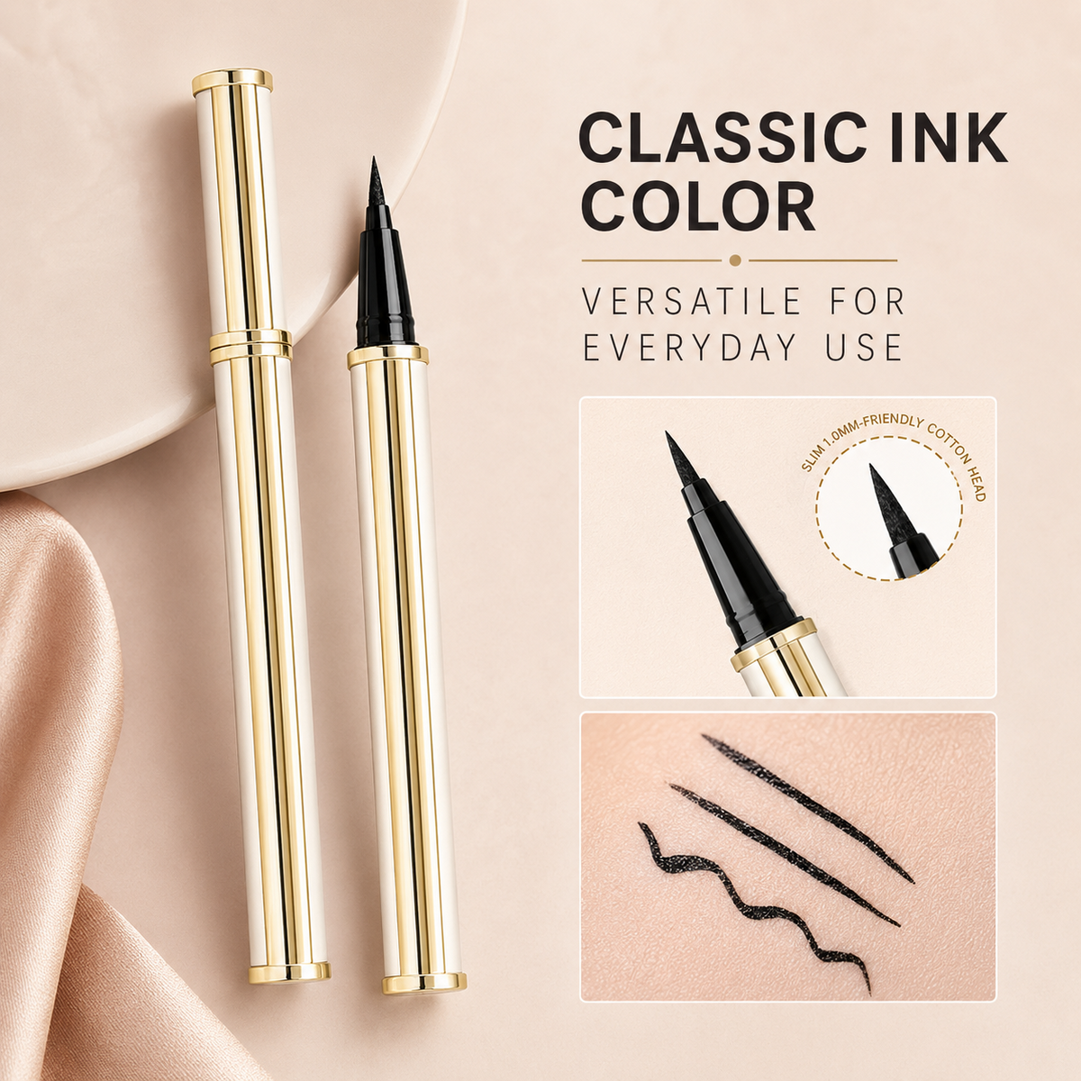 Waterproof Long Lasting Precision Eyeliner Pen