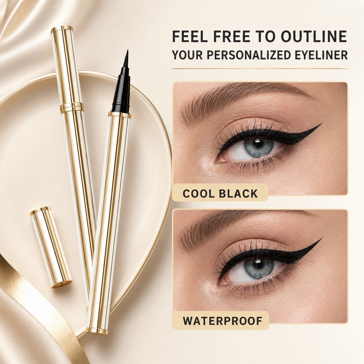 Waterproof Long Lasting Precision Eyeliner Pen