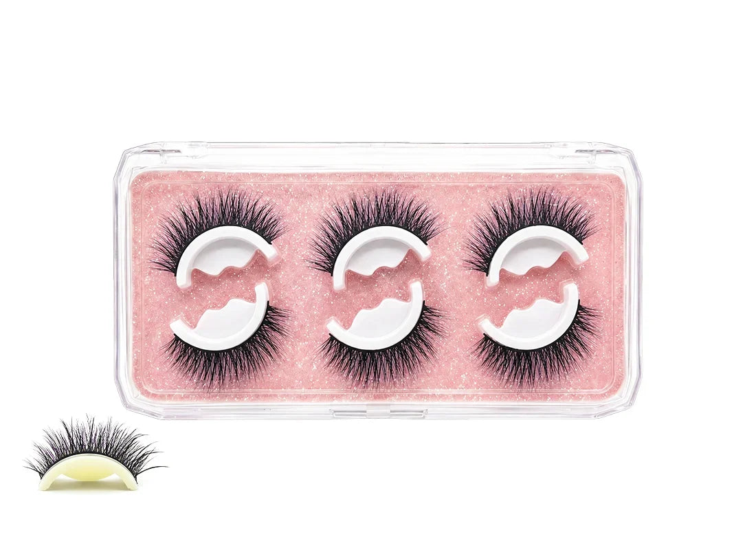 Reusable Self-Adhesive False Eyelashes