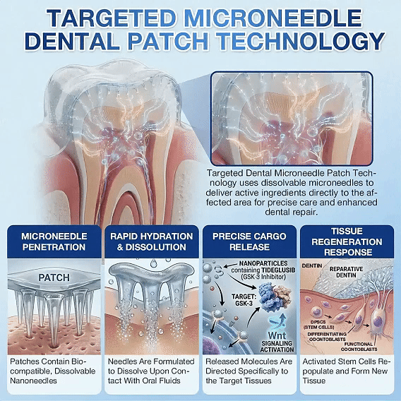 Tooth & Gum Care Fast-Dissolving Microneedle Patch✨ (𝟓-𝐢𝐧-𝟏 💎 𝐑𝐞𝐛𝐮𝐢𝐥𝐝 𝐄𝐧𝐚𝐦𝐞𝐥 & 𝐃𝐞𝐧𝐭𝐢𝐧 • 𝐒𝐭𝐫𝐞𝐧𝐠𝐭𝐡𝐞𝐧 𝐆𝐮𝐦𝐬 • 𝐄𝐫𝐚𝐝𝐢𝐜𝐚𝐭𝐞 𝐓𝐚𝐫𝐭𝐚𝐫 & 𝐎𝐝𝐨𝐫 • 𝐖𝐡𝐢𝐭𝐞𝐧𝐢𝐧𝐠 • 𝐒𝐭𝐨𝐩 𝐓𝐨𝐨𝐭𝐡 𝐒𝐞𝐧𝐬𝐢𝐭𝐢𝐯𝐢𝐭𝐲)