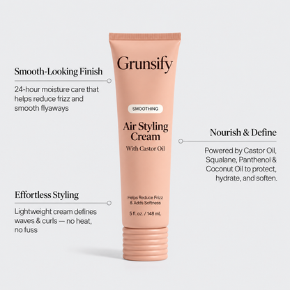 Grunsify Air Styling Cream – Smoothing Leave-In Hair Treatment