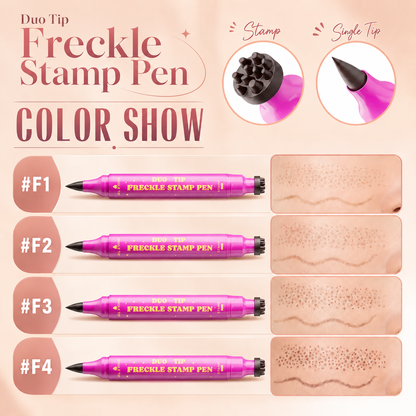 3 in 1 Waterproof Faux Freckle Stamp & Fine Tip Pen