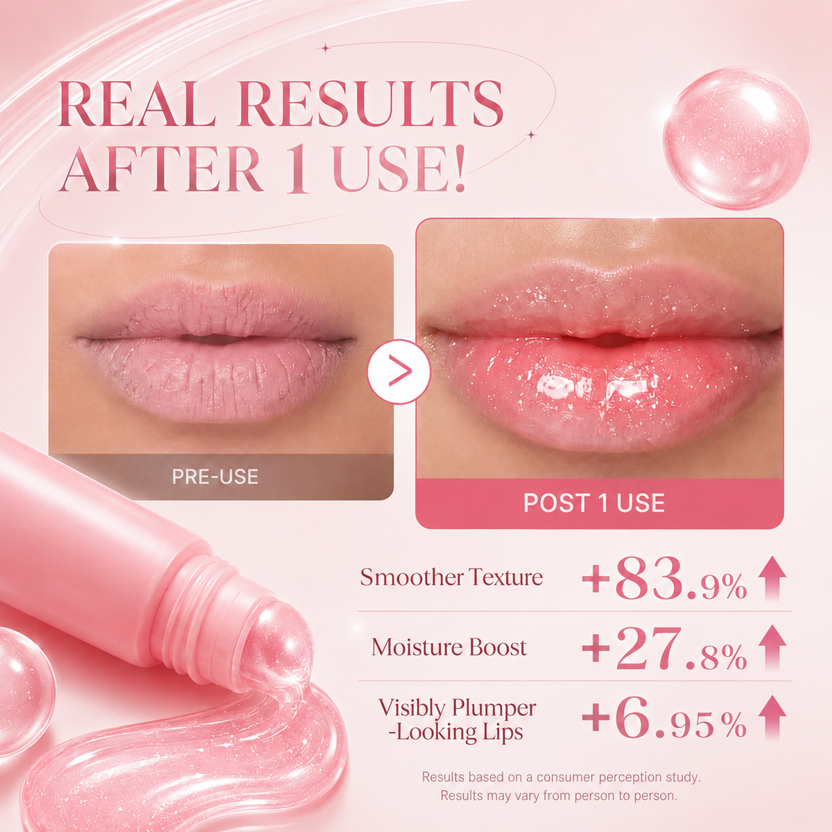 PDRN Peptide Hydrating & Plumping Lip Balm