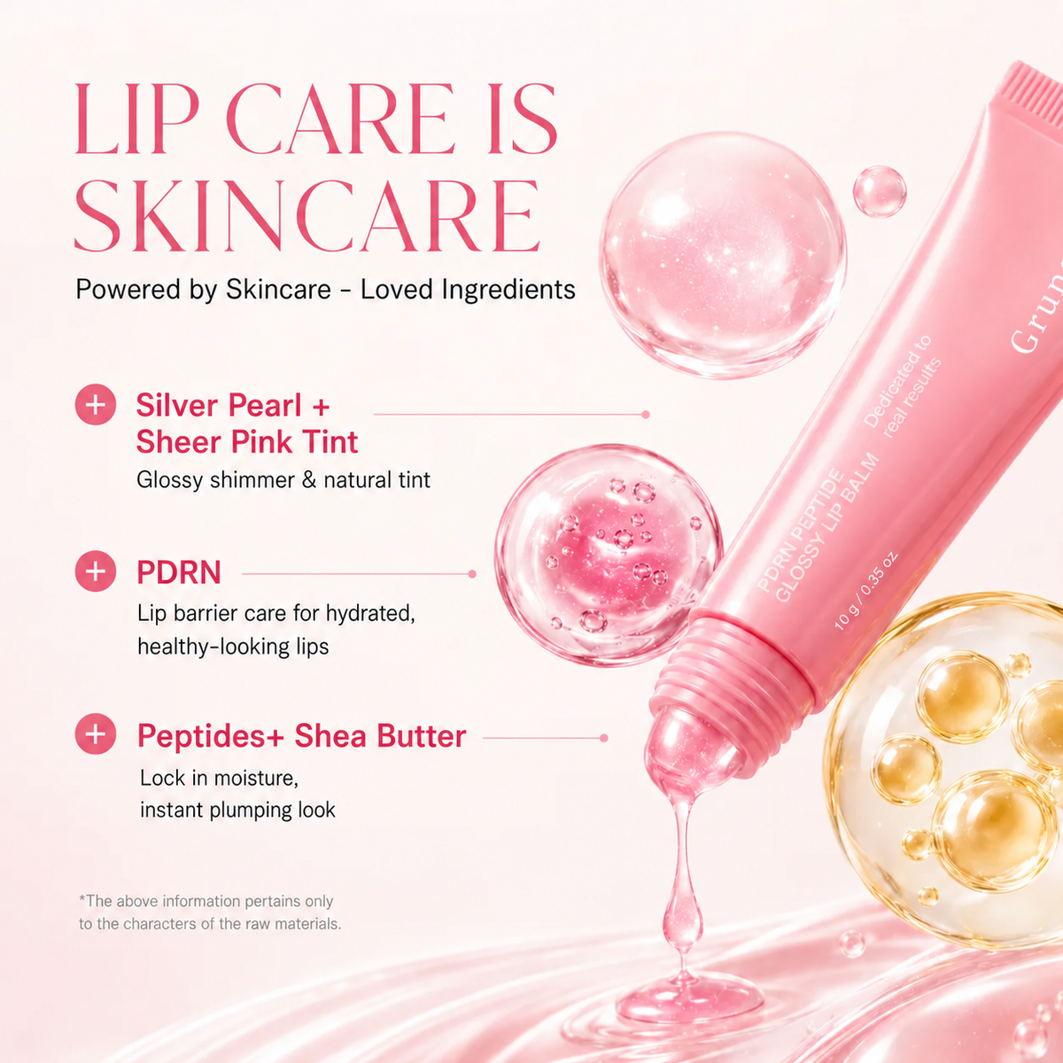 PDRN Peptide Hydrating & Plumping Lip Balm