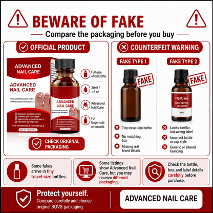 Advanced Nail Care Solution For Fingernails & Toenails – Nail Repair Treatment