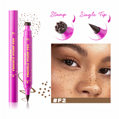 3 in 1 Waterproof Faux Freckle Stamp & Fine Tip Pen