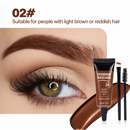 👁️ Waterproof Brow Gel – Shape, Define & Set | Feathery Finish | 3-Day Wear
