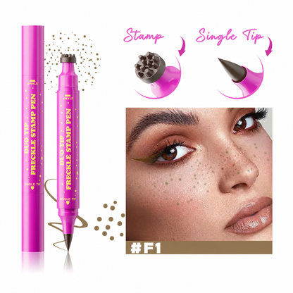 3 in 1 Waterproof Faux Freckle Stamp & Fine Tip Pen