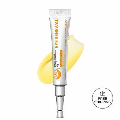 EYE RENEWAL Retinol + Caffeine Eye Cream – Smoother-Looking Under-Eyes & Transparent Finish