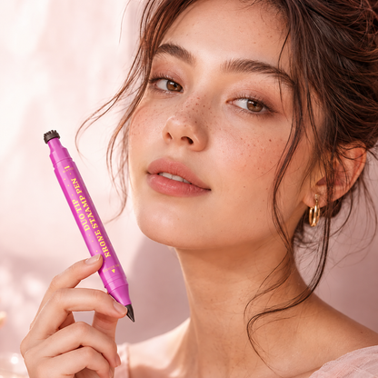 3 in 1 Waterproof Faux Freckle Stamp & Fine Tip Pen