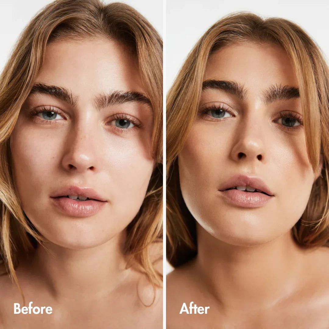 Grunsify foundation before and after comparison