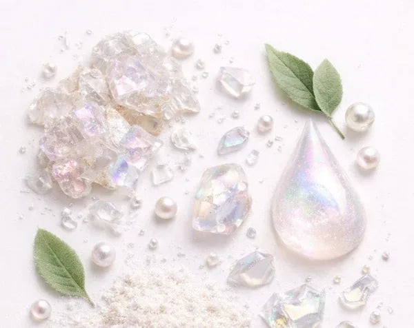Mineral pigment ingredient visual