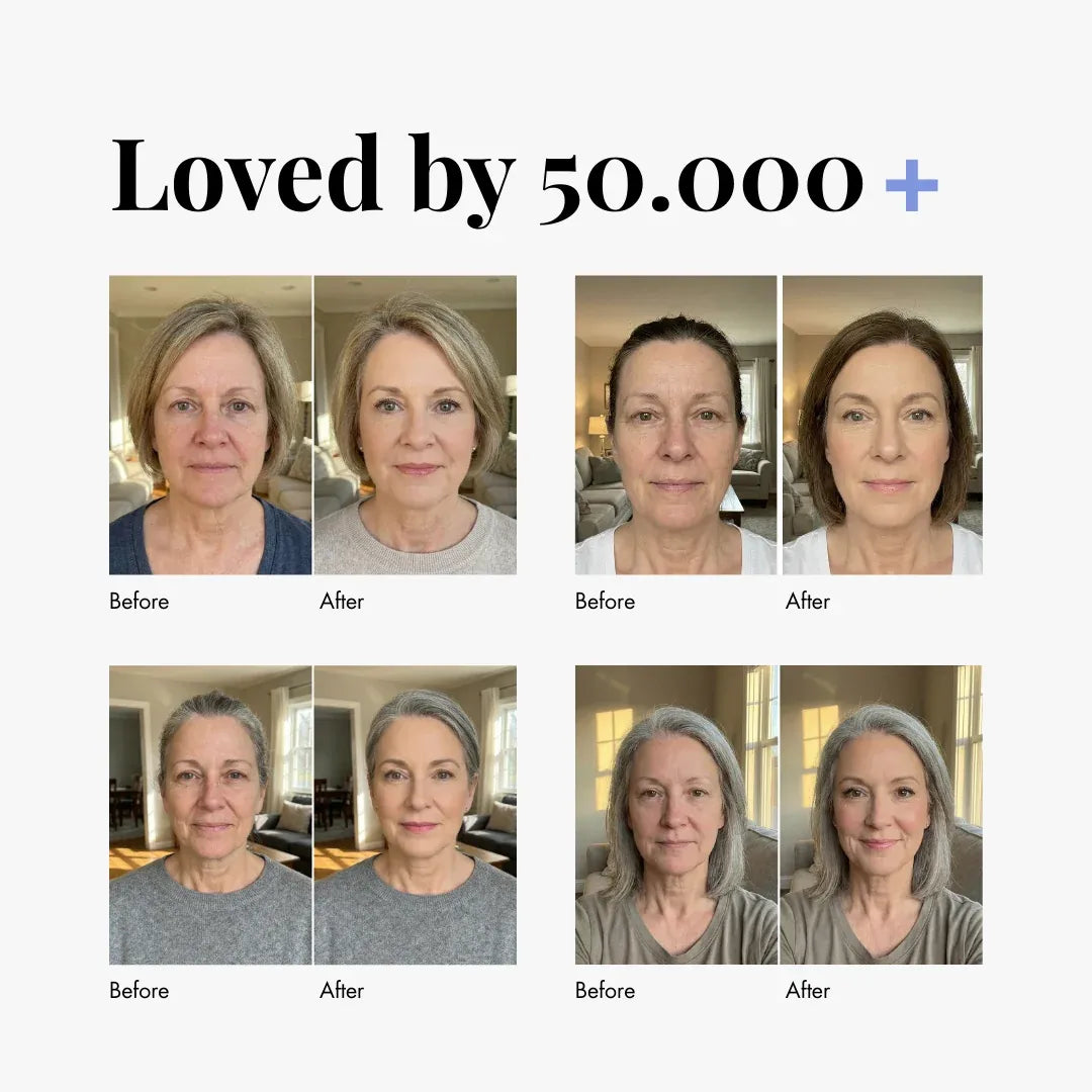 Grunsify customer before and after collage
