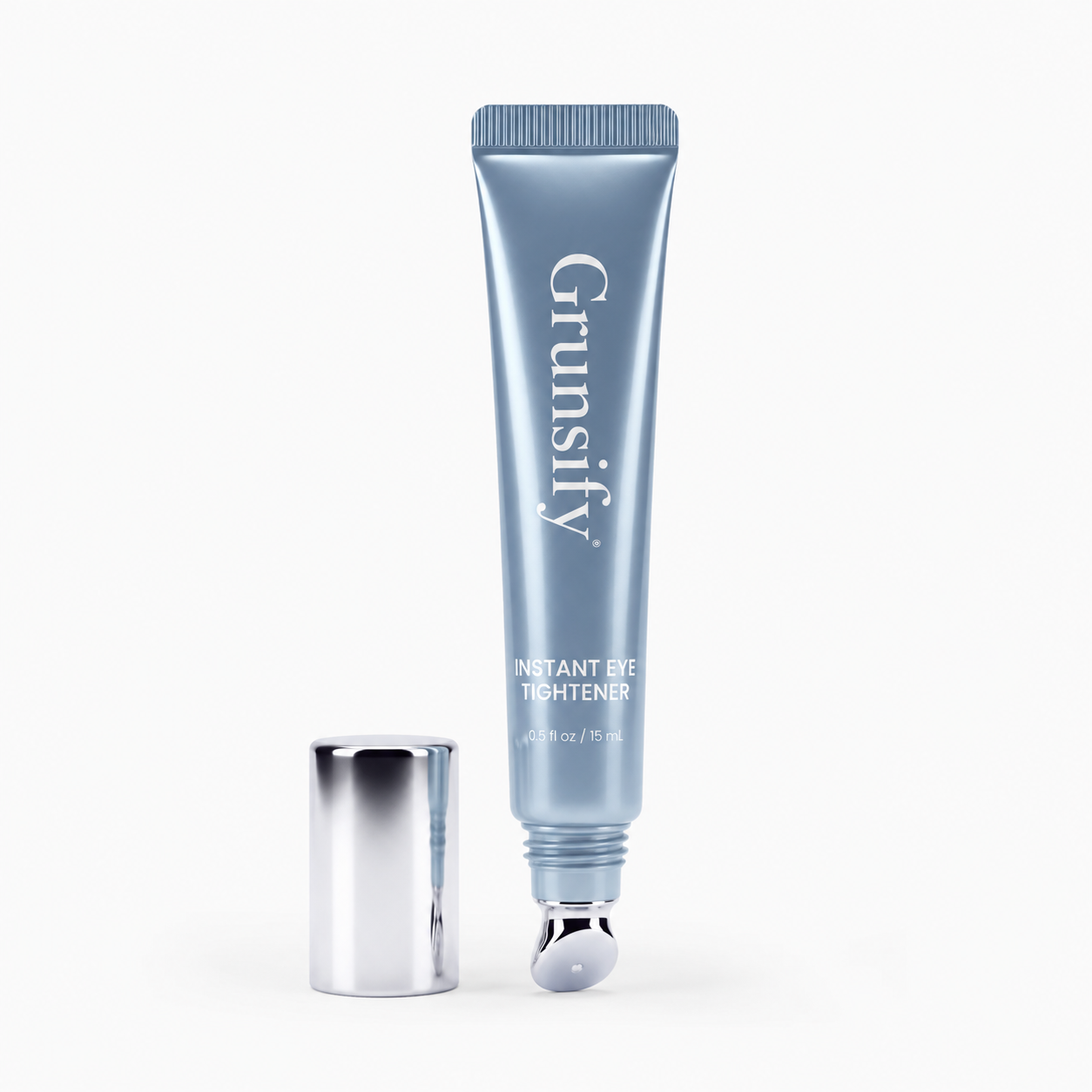 Grunsify under-eye firming serum with cooling metal applicator