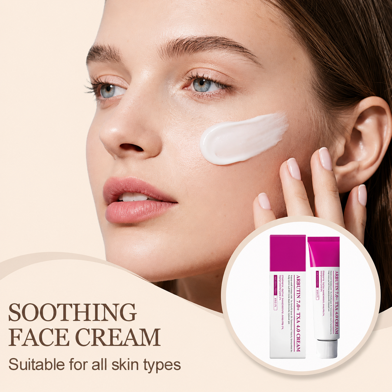 Arbutin 7% + Tranexamic Acid 4% Cream