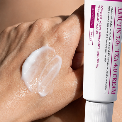 Arbutin 7% + Tranexamic Acid 4% Cream