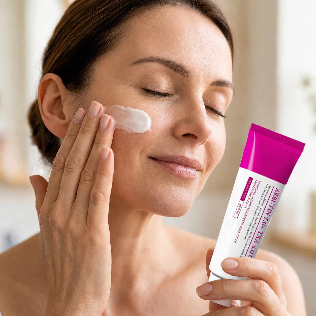 Arbutin 7% + Tranexamic Acid 4% Cream