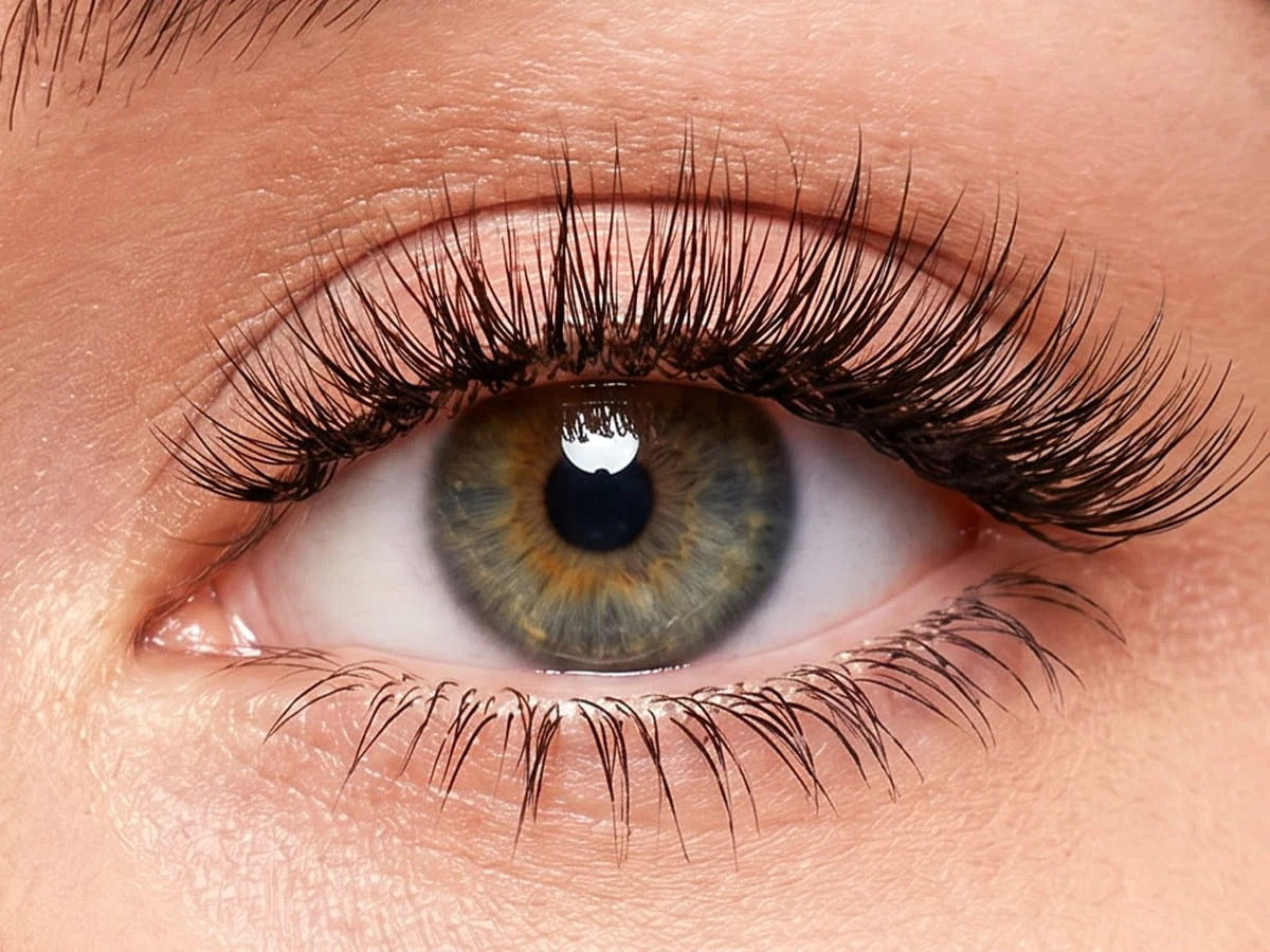 Natural eye after lash application