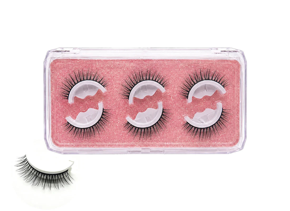 Reusable Self-Adhesive False Eyelashes