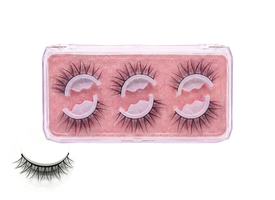 Reusable Self-Adhesive False Eyelashes